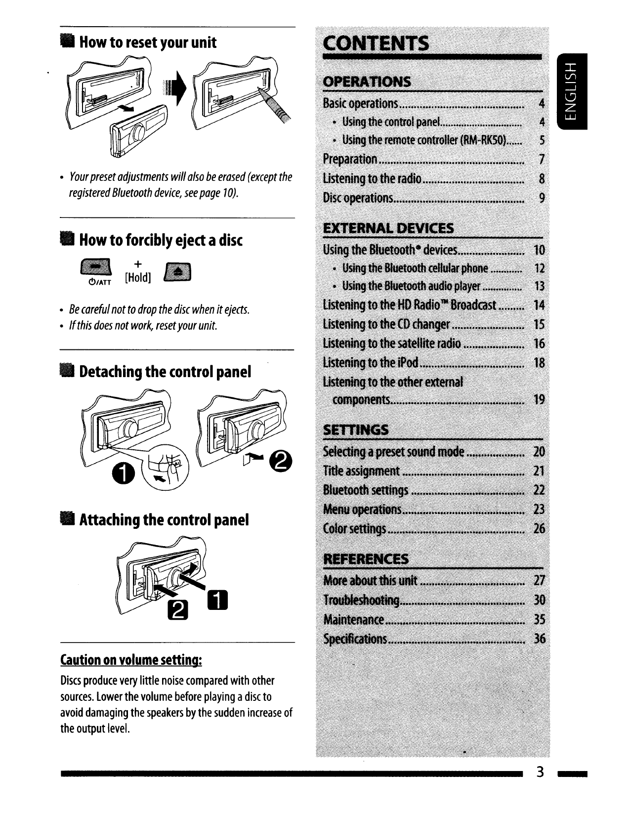 ... JVC Car Receiver KD-R300 pdf page preview ...