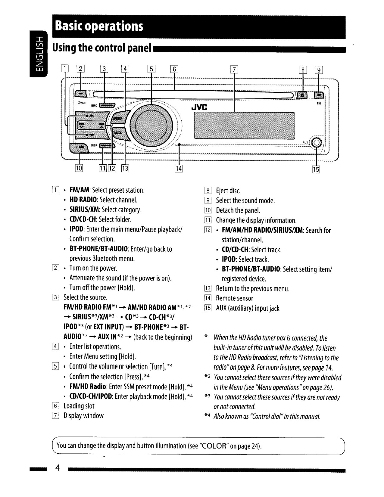 ... JVC Car Receiver KD-R300 pdf page preview ...