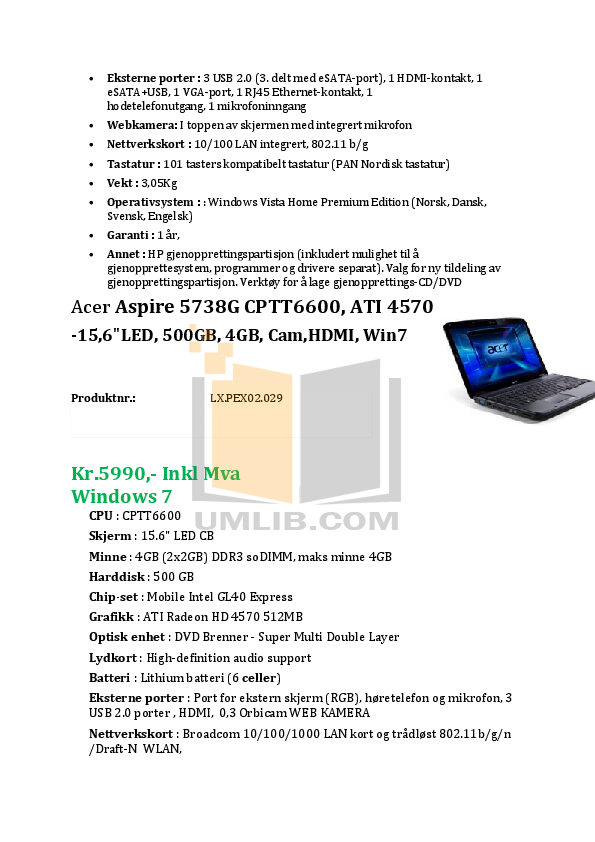 Acer Aspire One D250 User Manual Pdf