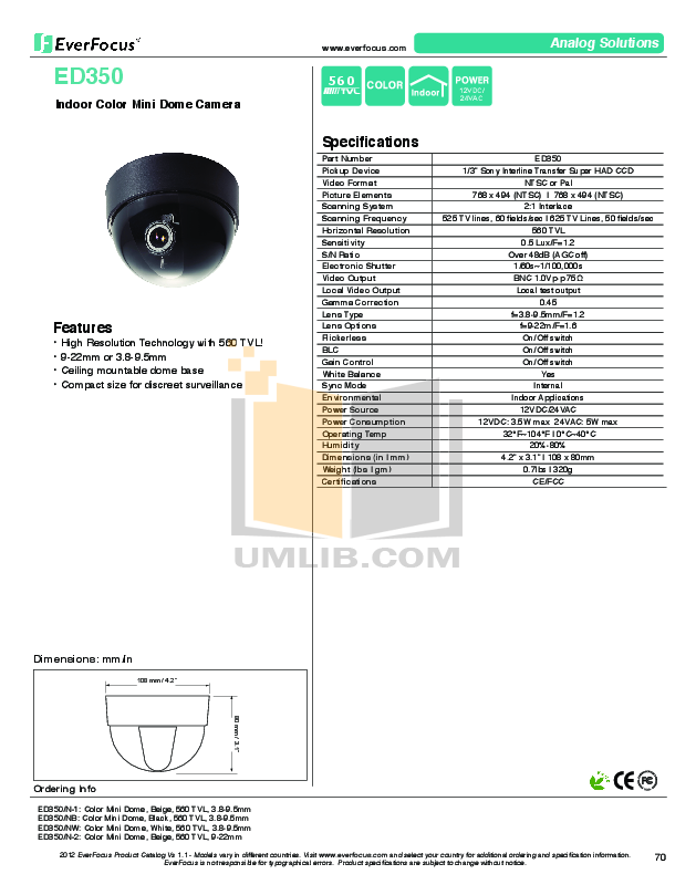 Камера everfocus ez 350 схема подключения проводов Камера everfocus ez 350 схема подключения проводов