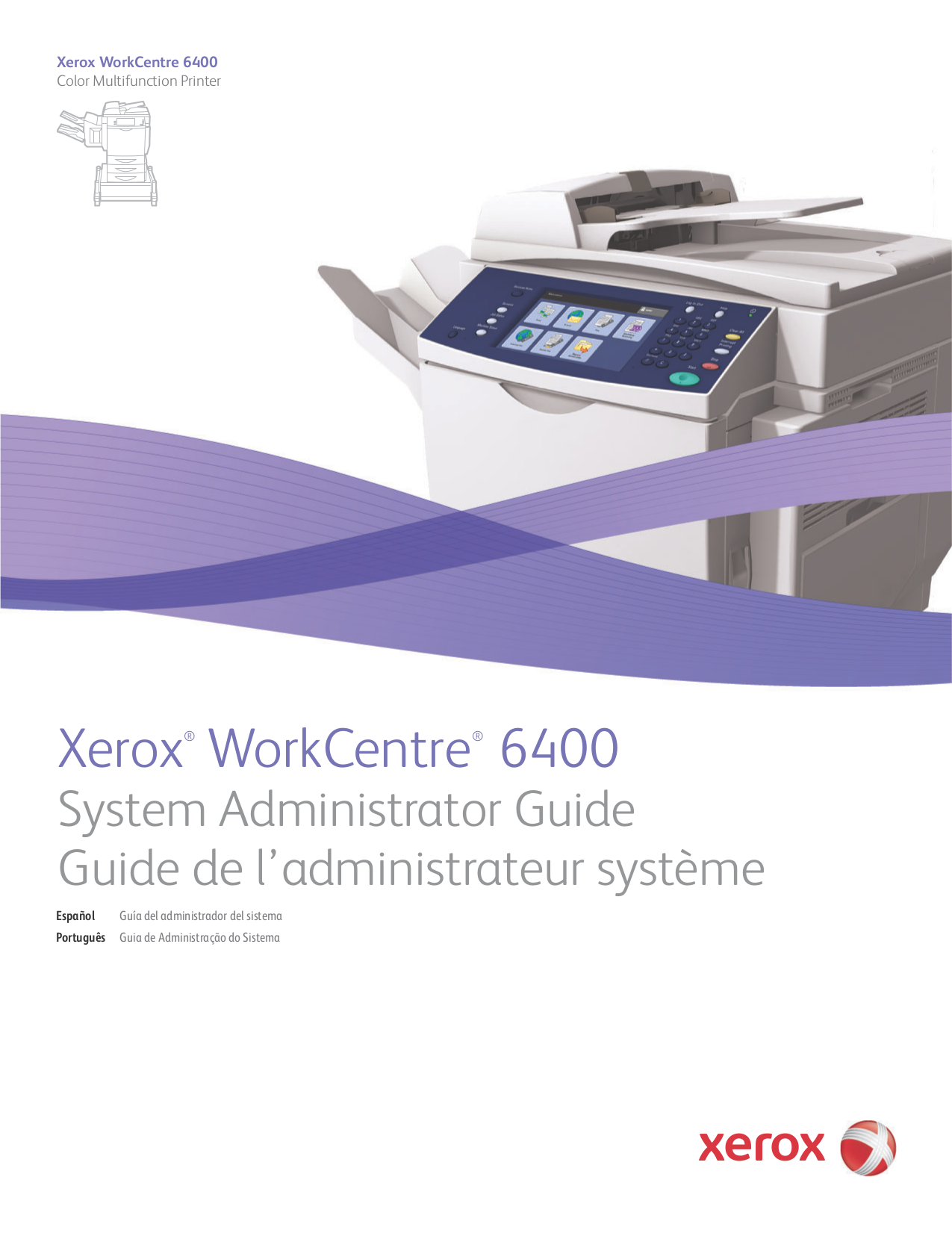pdf for Xerox Multifunction Printer WorkCentre Pro 128 manual