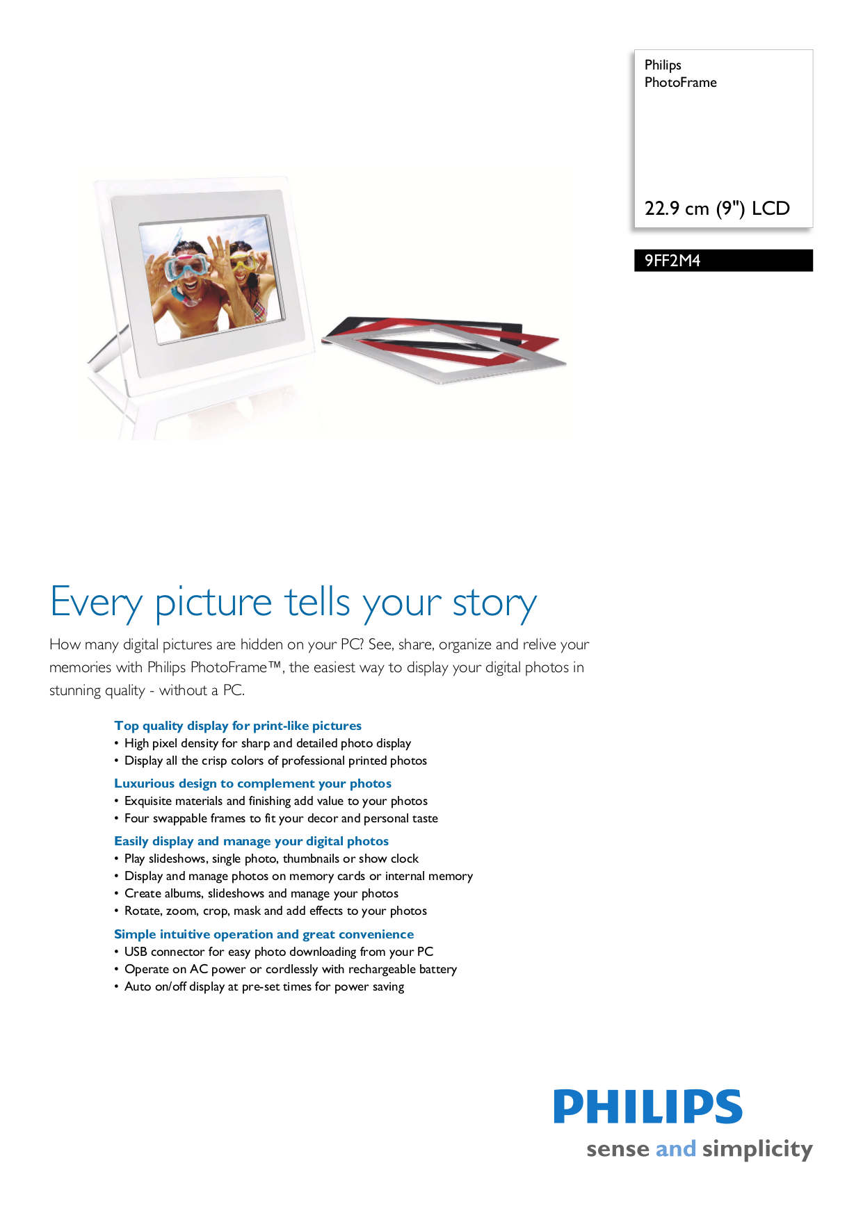 Free Pdf For Philips 9ff2m4 Digital Photo Frame Manual Pdf For Philips Digital Photo Frame 9ff2m4 Manual