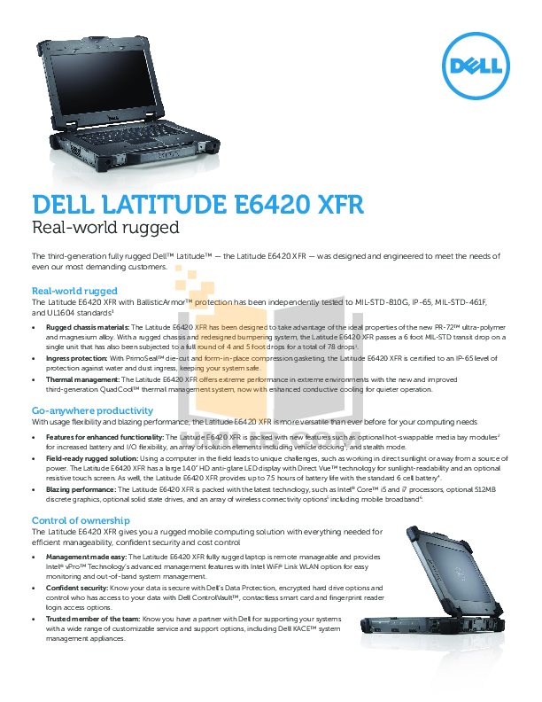 Download Free Pdf For Dell Latitude E6420 Laptop Manual 3821