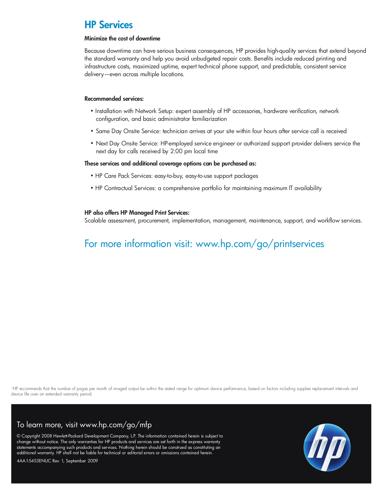 ... HP Multifunction Printer Laserjet,Color Laserjet M4345 pdf page preview