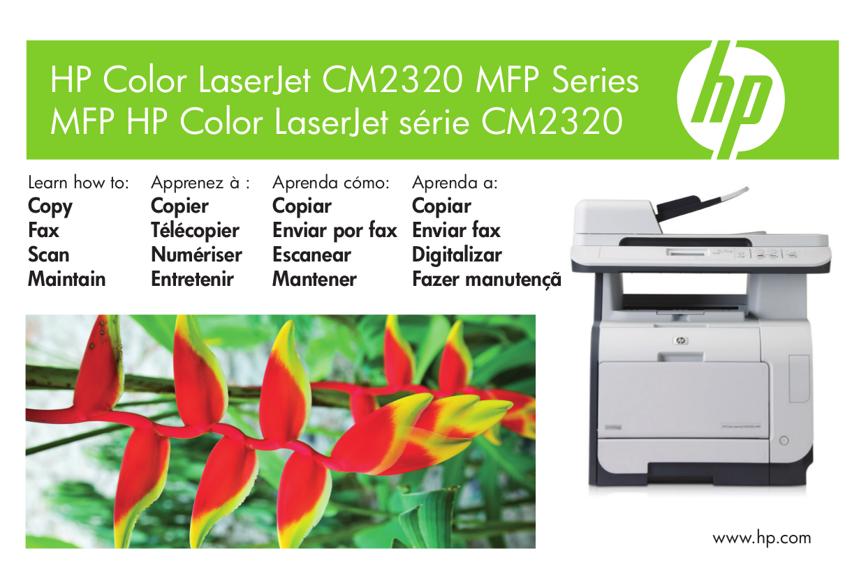 Download free pdf for HP Laserjet,Color Laserjet CM2320fxi ...