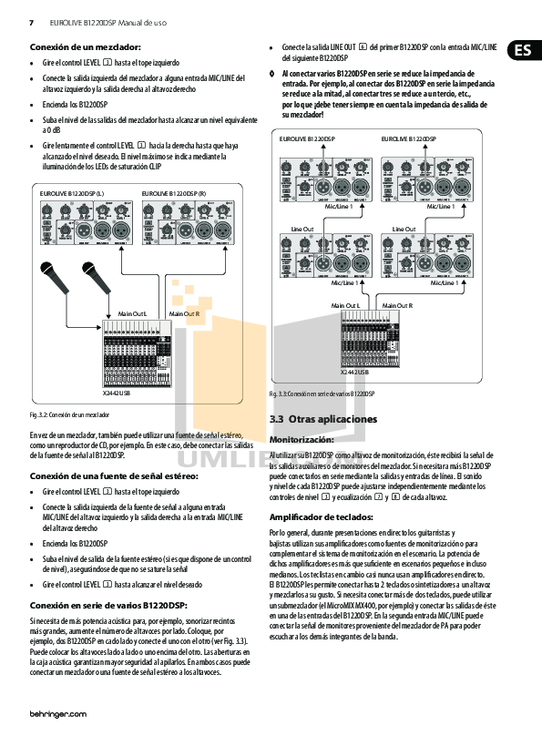 behringer eurolive b1220dsp