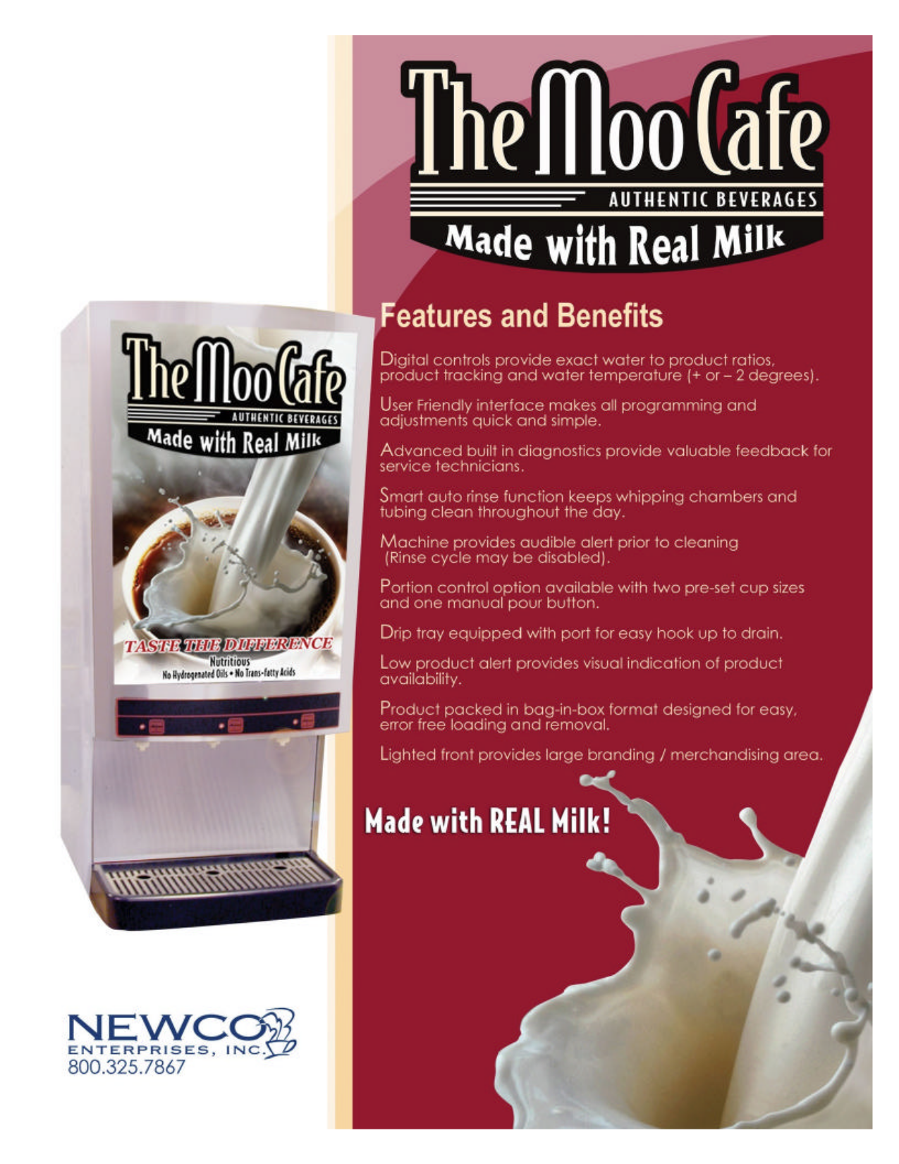 pdf for Newco Coffee Maker Moo-Cafe manual