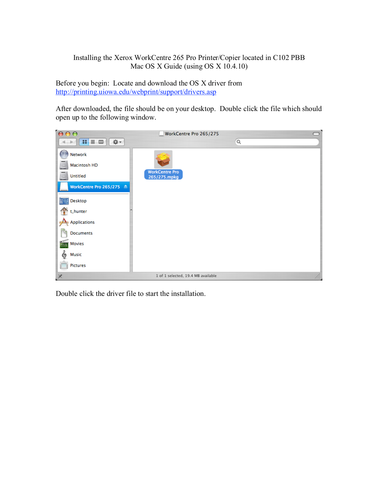 pdf for Xerox Printer WorkCentre 265 manual