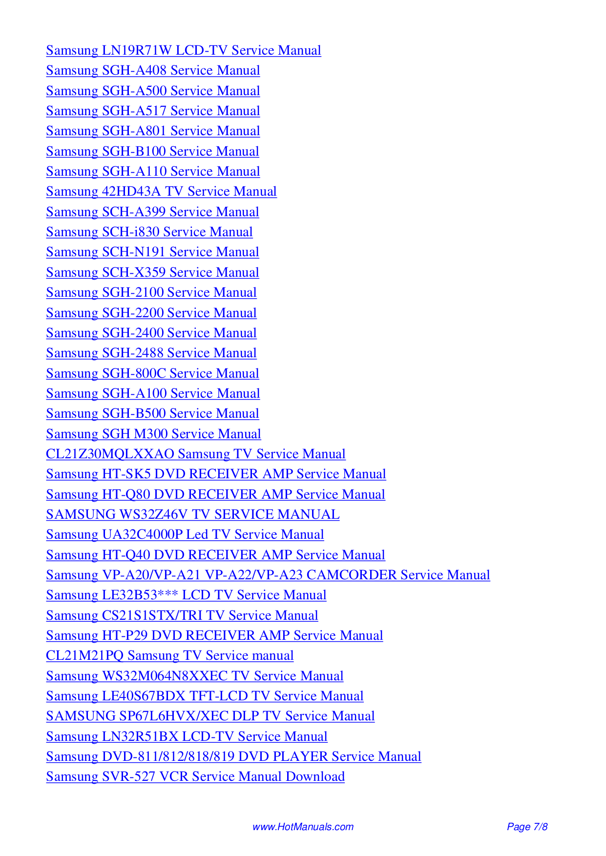 ... Samsung TV UN46D6000 pdf page preview ...