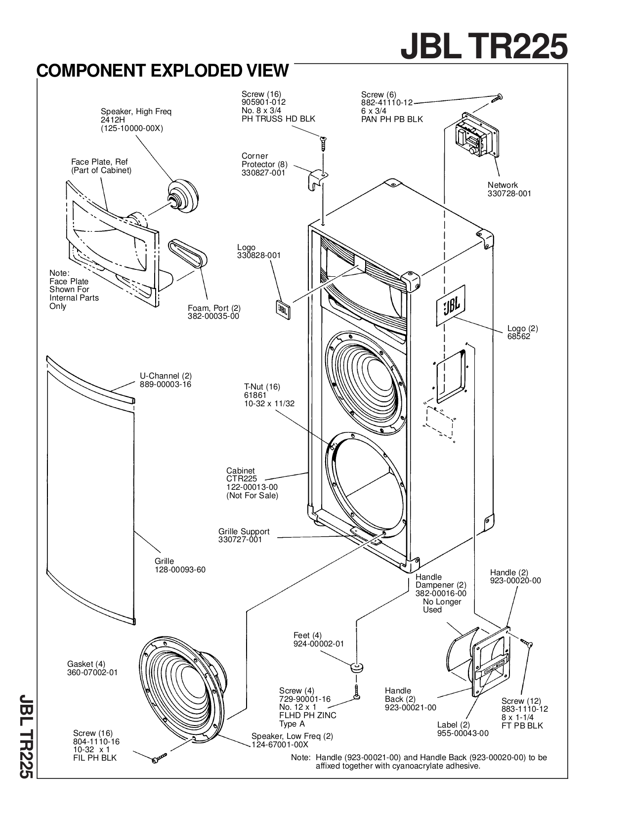 PDF manual for JBL Speaker L3