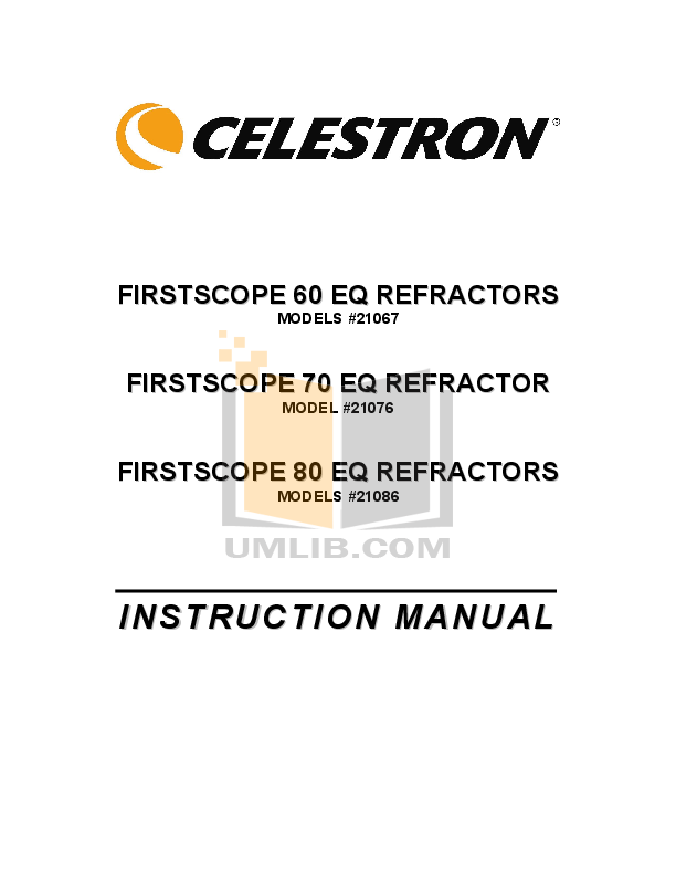 celestron firstscope 60eq