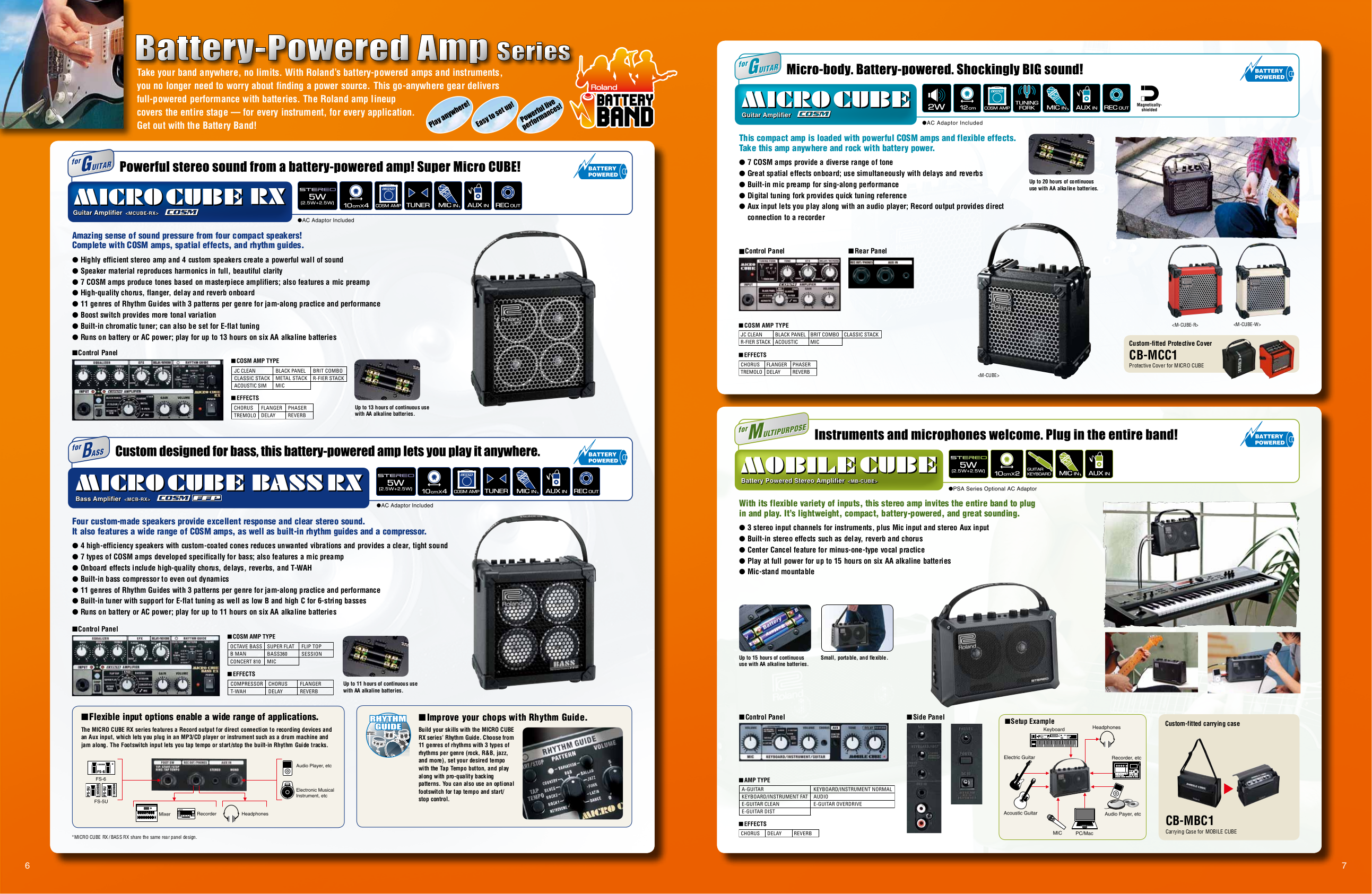 PDF manual for Roland Amp AC-33