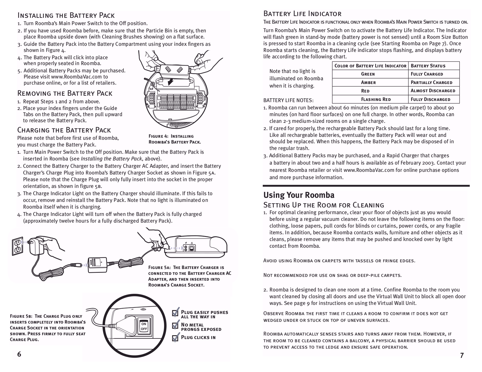 irobot roomba user manual
