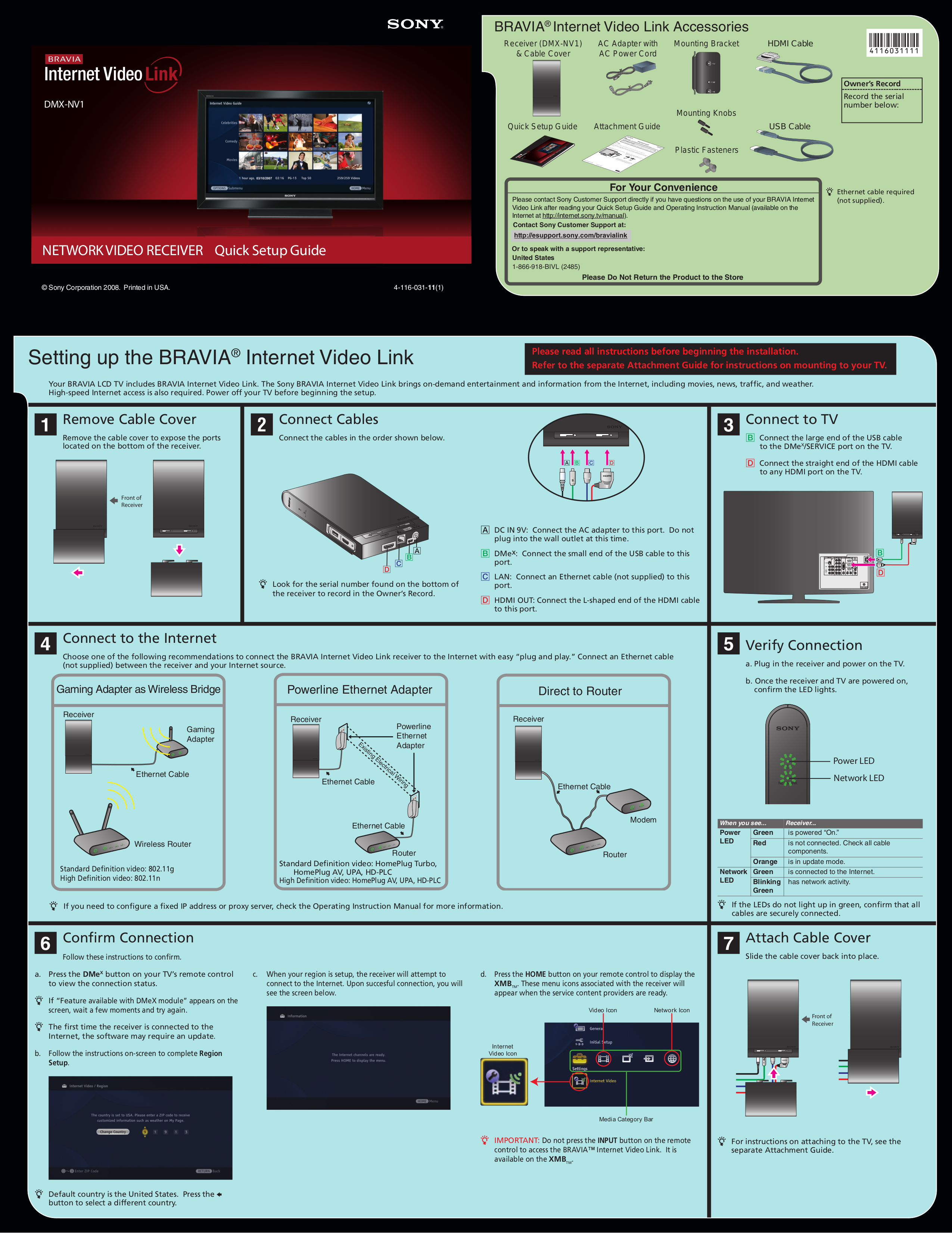 pdf for Sony TV BRAVIA KDS-60A3000 manual