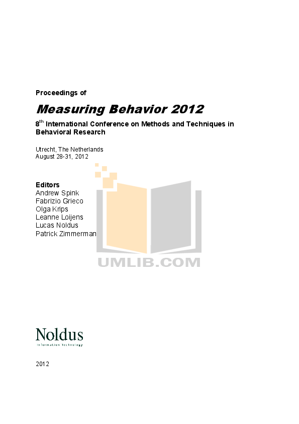 Noldus Manual