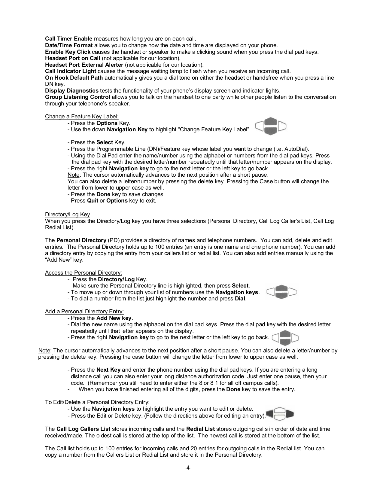 ... Nortel Telephone Meridian M3904 pdf page preview ...