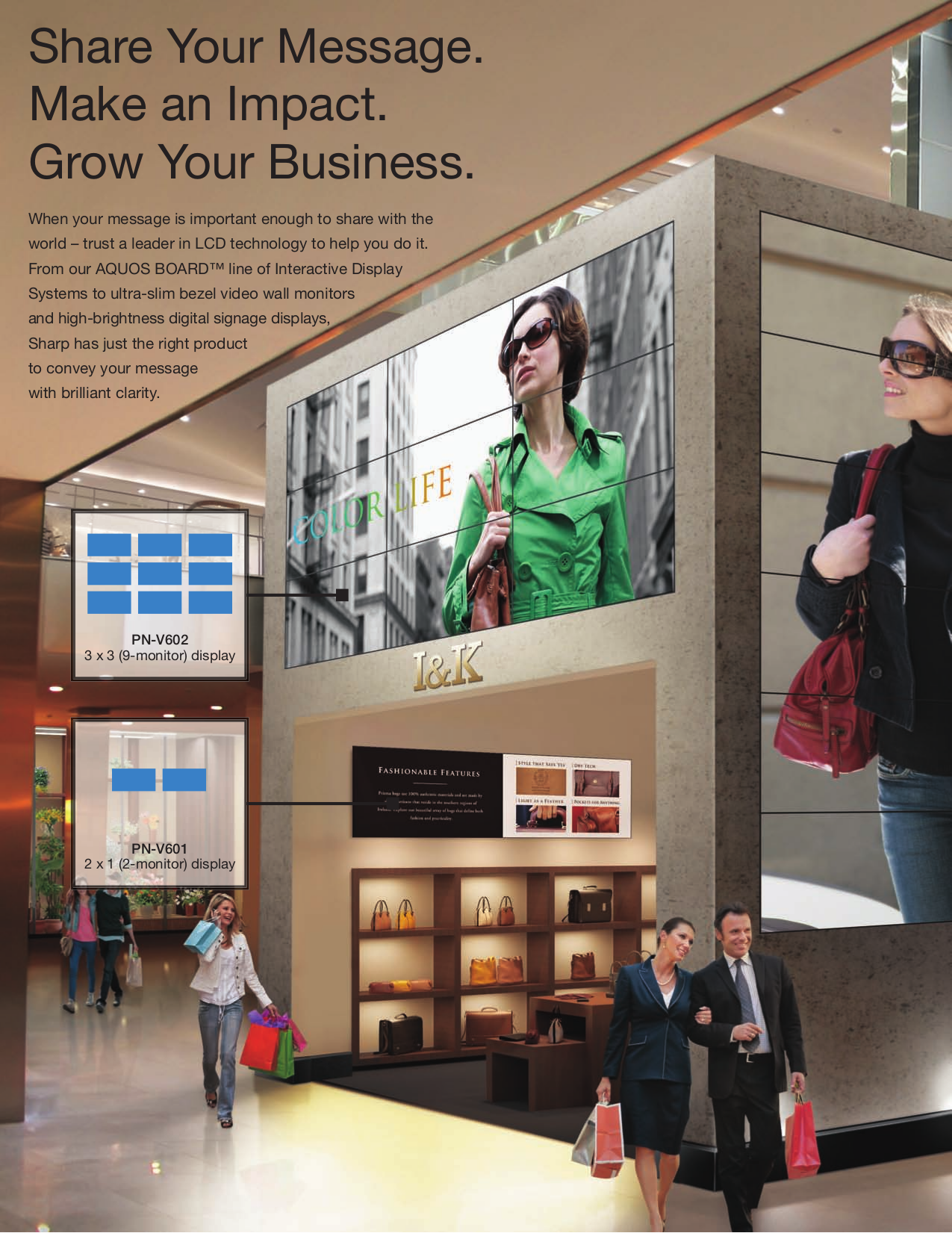 ... Sharp Monitor PN-V601 pdf page preview ...