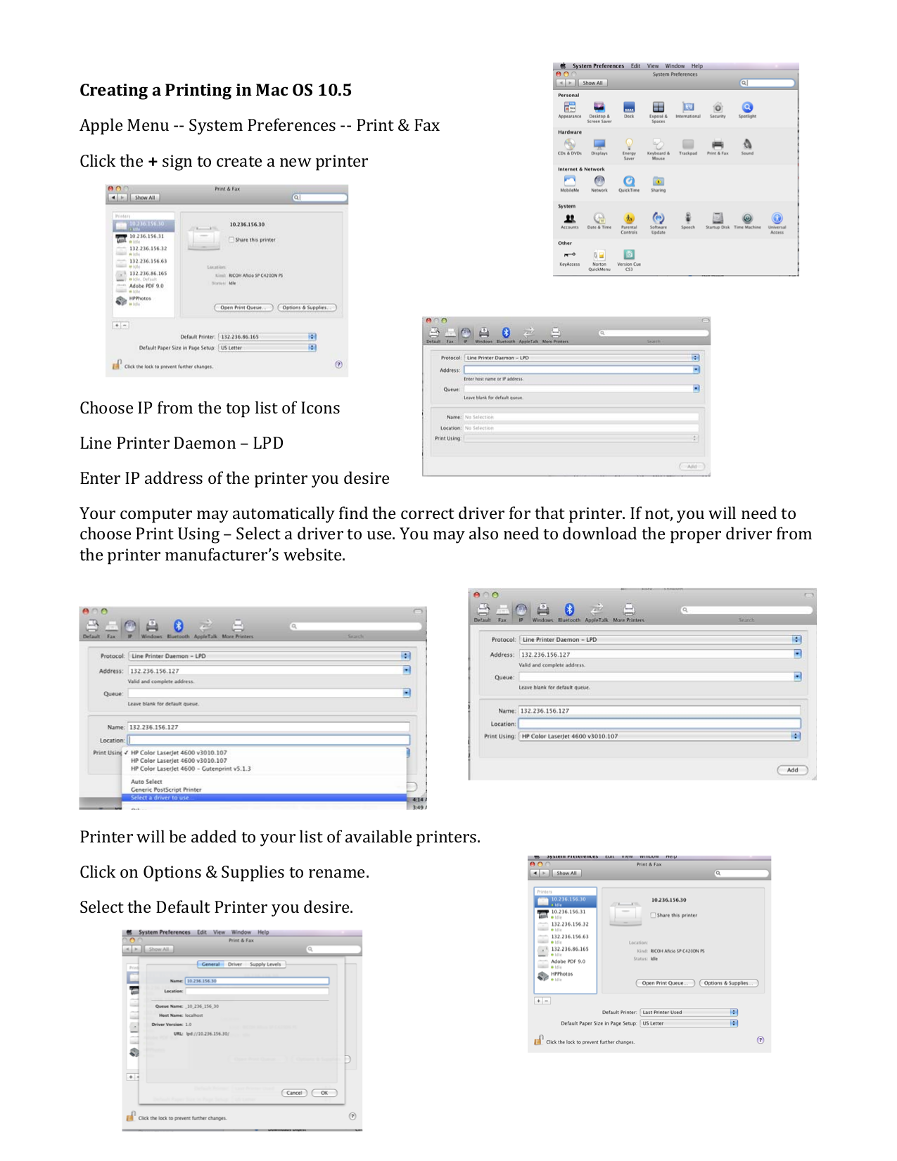 pdf for Ricoh Printer Aficio SP C420DN manual