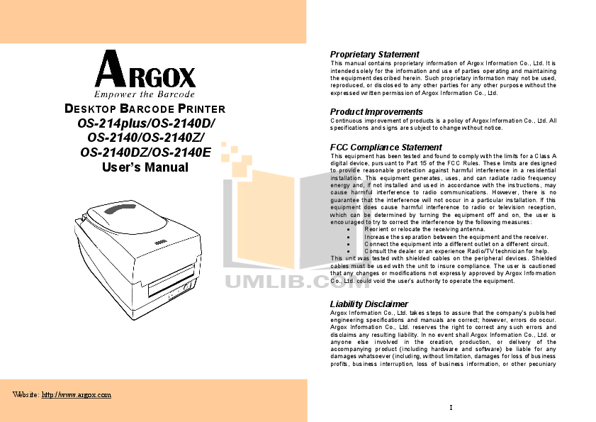 Argox Os-214 Plus    -  6
