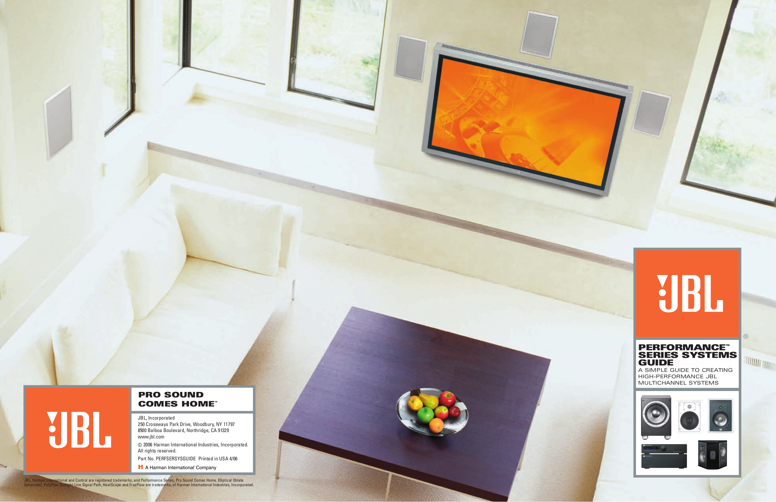 Jbl Rif55 Speakers Owners Manual