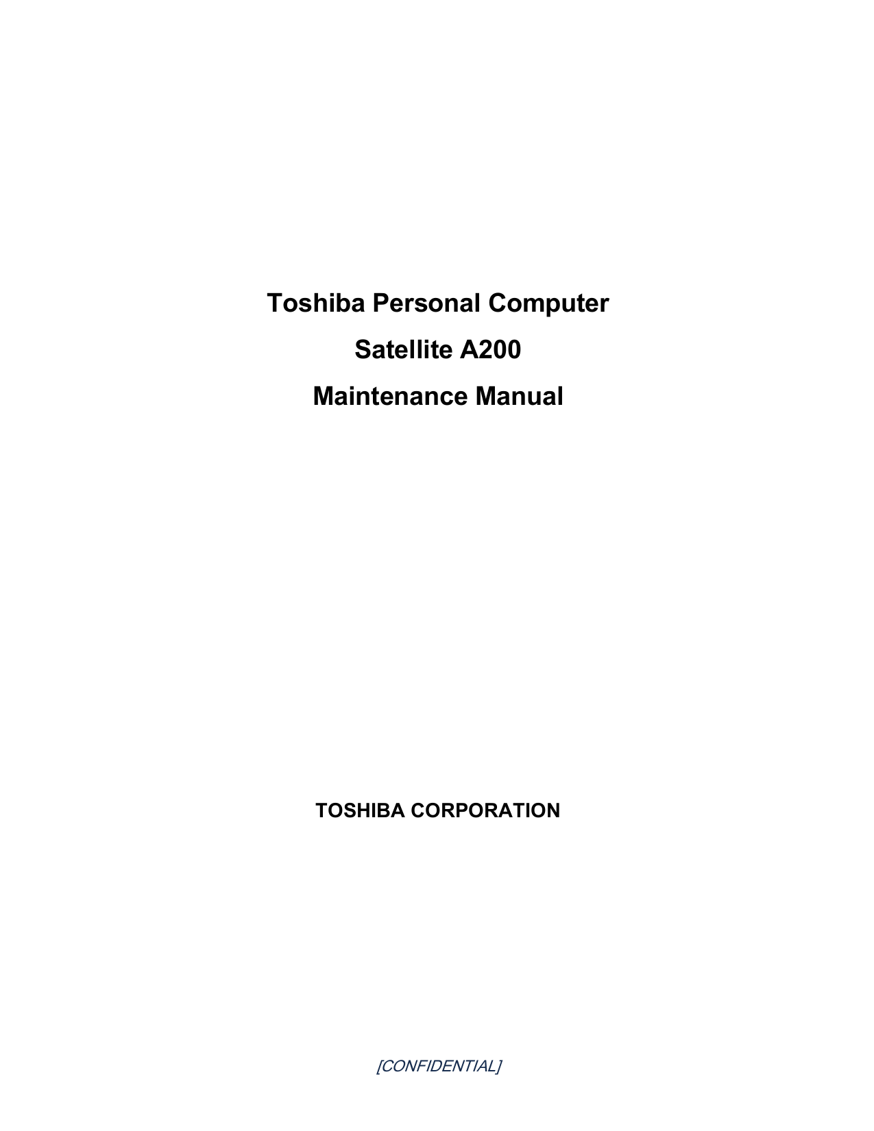 pdf for Toshiba Laptop Satellite L305-S5908 manual