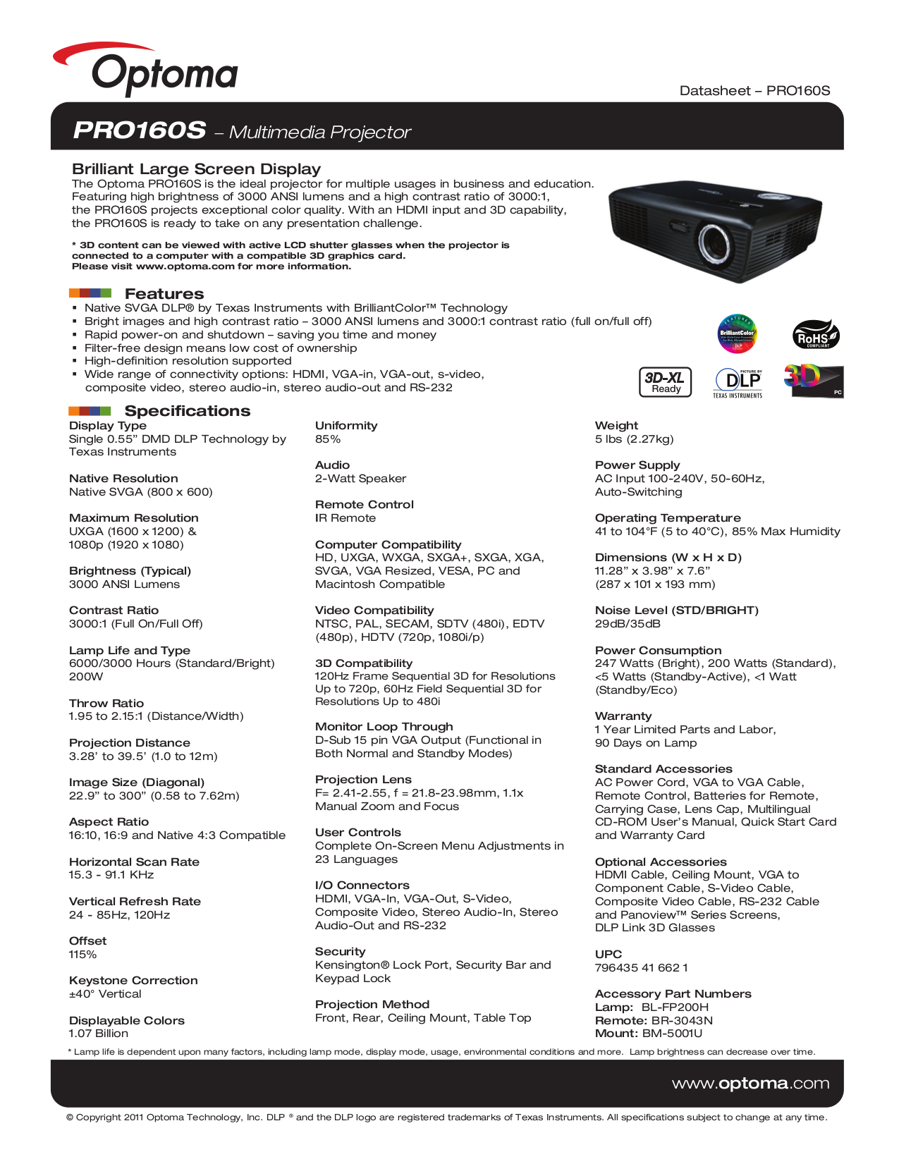 Optoma Projector Manual Download