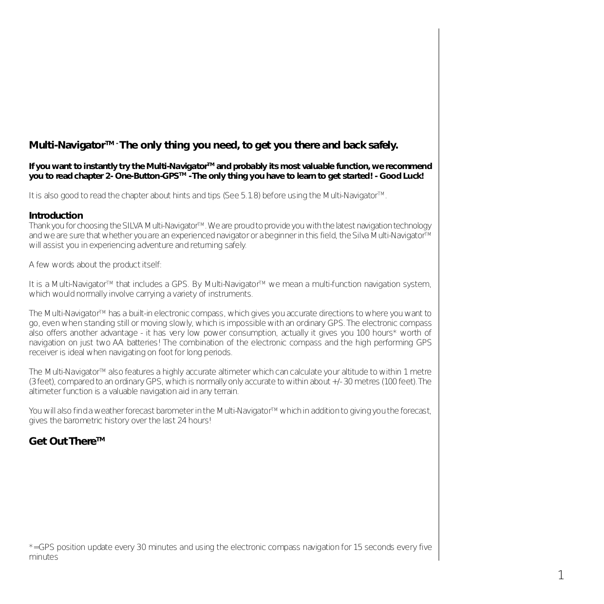 Silva Gps Multi Navigator Pdf Page Preview Silva Gps Multi Navigator Pdf Page Preview