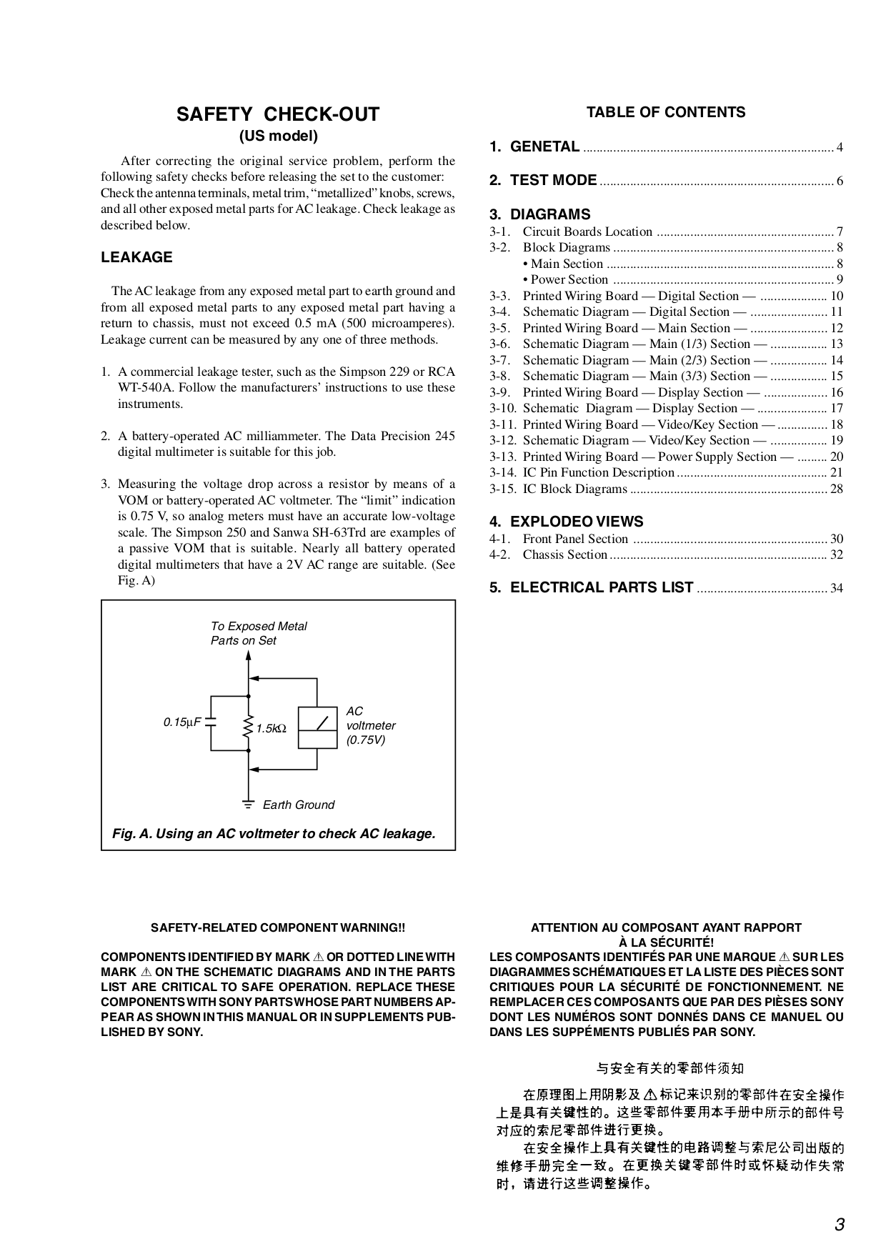 ... Sony Receiver STR-DE445 pdf page preview ...