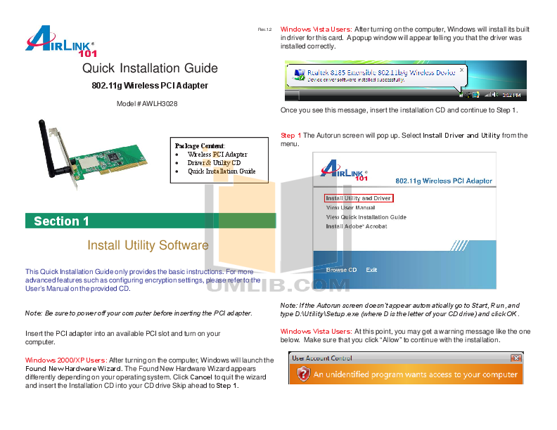 Airlink101 support drivers