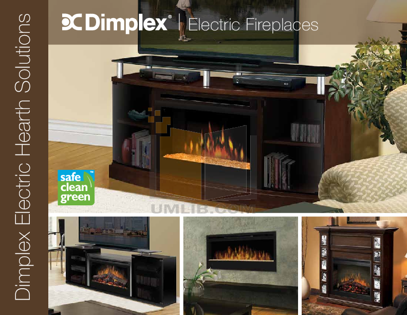 Download Free Pdf For Dimplex Smp 155 E St Fireplaces Other Manual