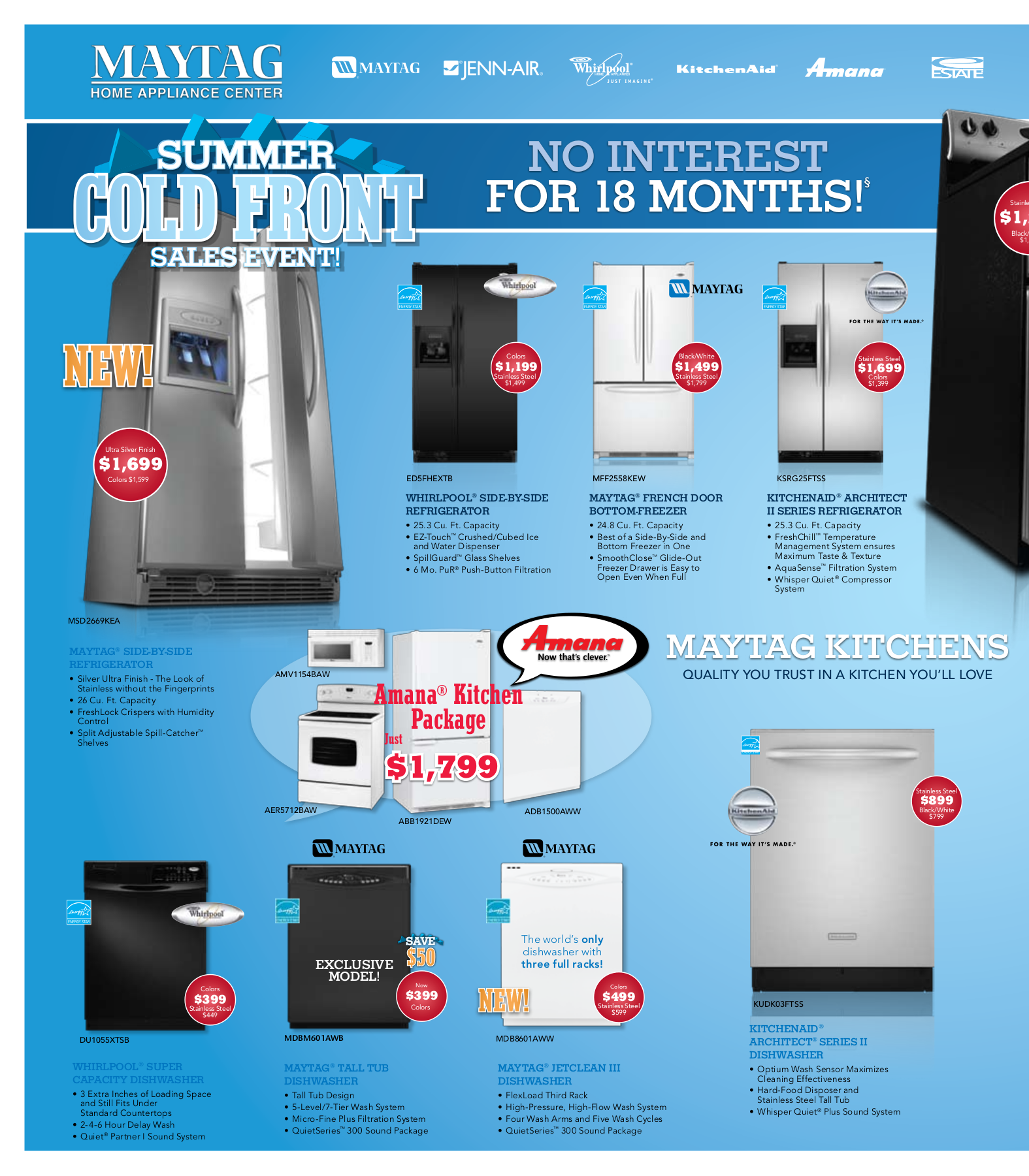 PDF manual for Maytag Refrigerator Ice2O MFI2568AES