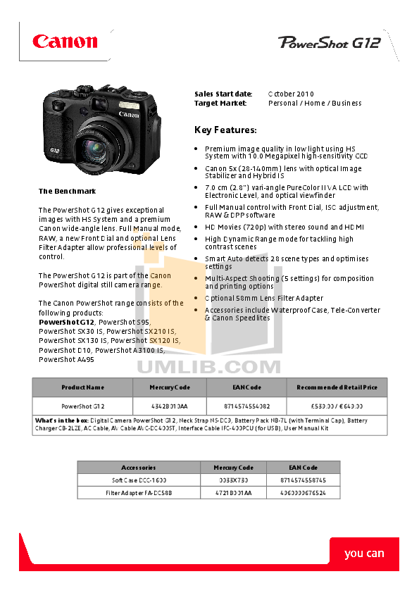 Canon Powershot Elph 360 Hs Manual