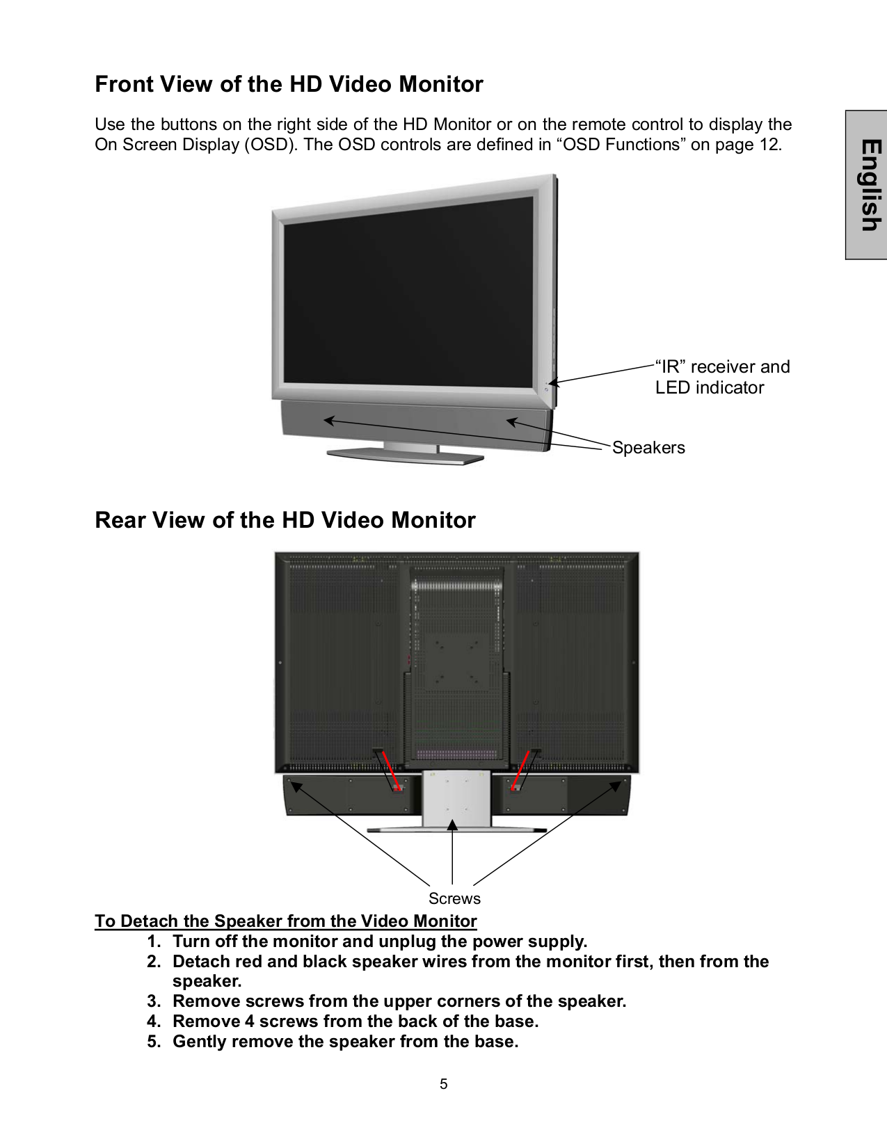 westinghouse tv country settings and instructions