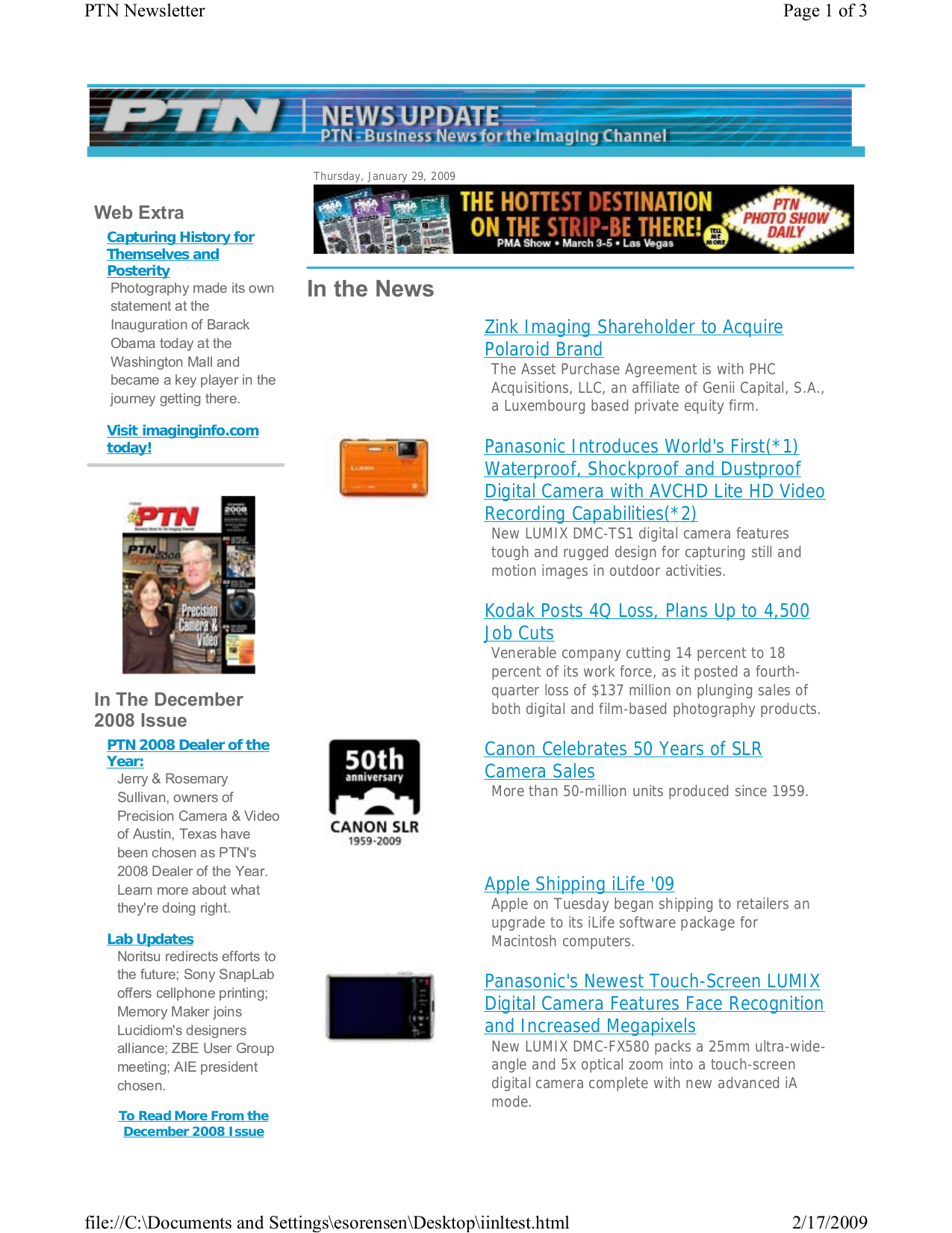pdf for Panasonic Digital Camera Lumix DMC-TS1 manual