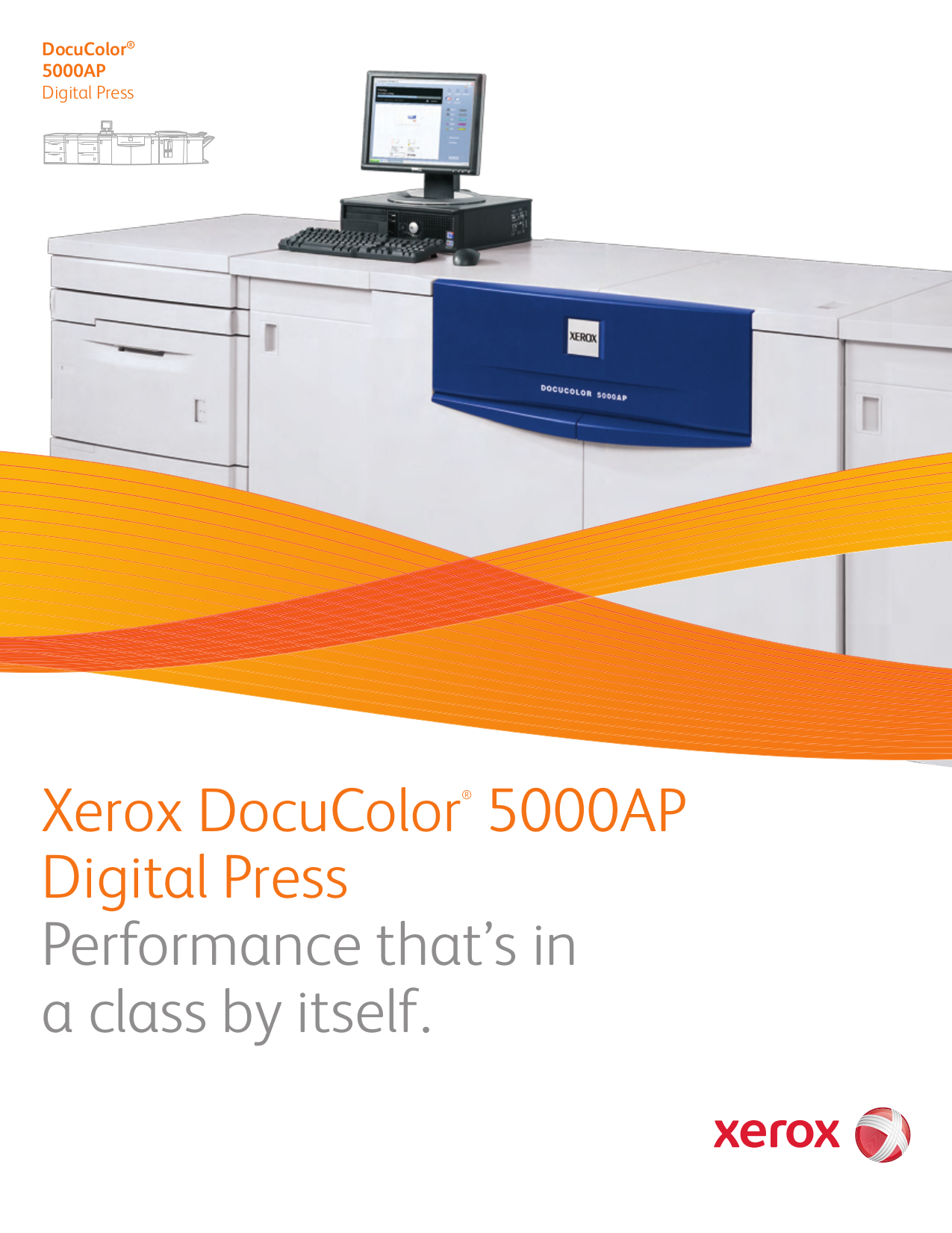 Xerox Printer DocuColor 5000 pdf page preview ...