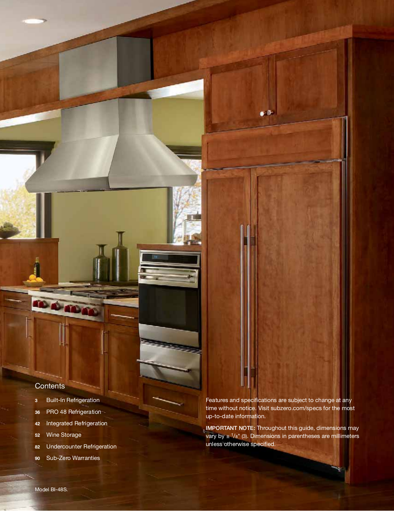 PDF manual for Wolf Refrigerator SubZero UC24B