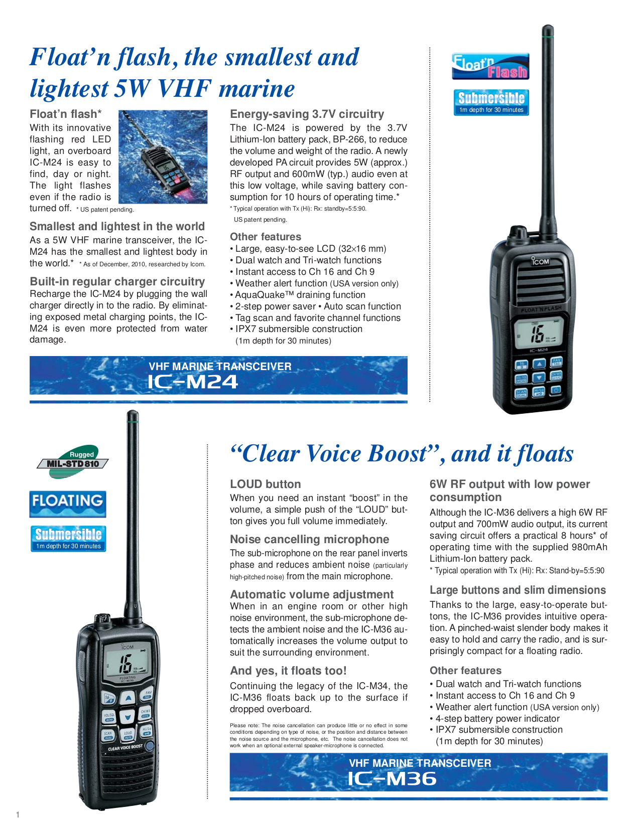 ... ICOM Other IC-M504 Radio-Marine pdf page preview ...