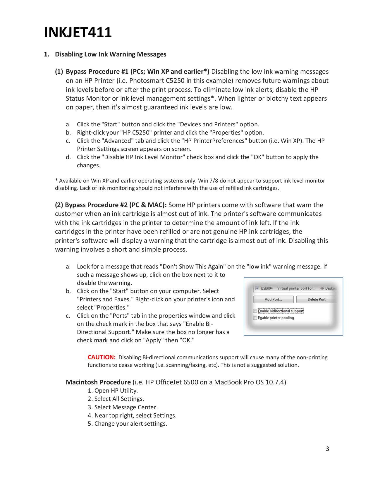 PDF manual for HP Printer Deskjet 5740