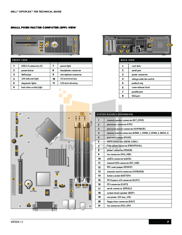Pdf Manual For Dell Desktop Optiplex 755