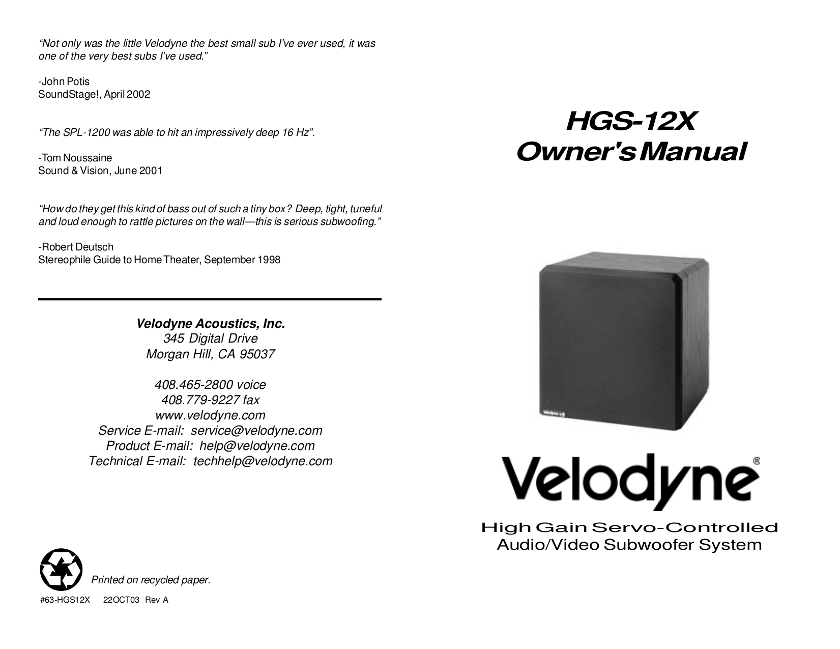 velodyne dls 3500