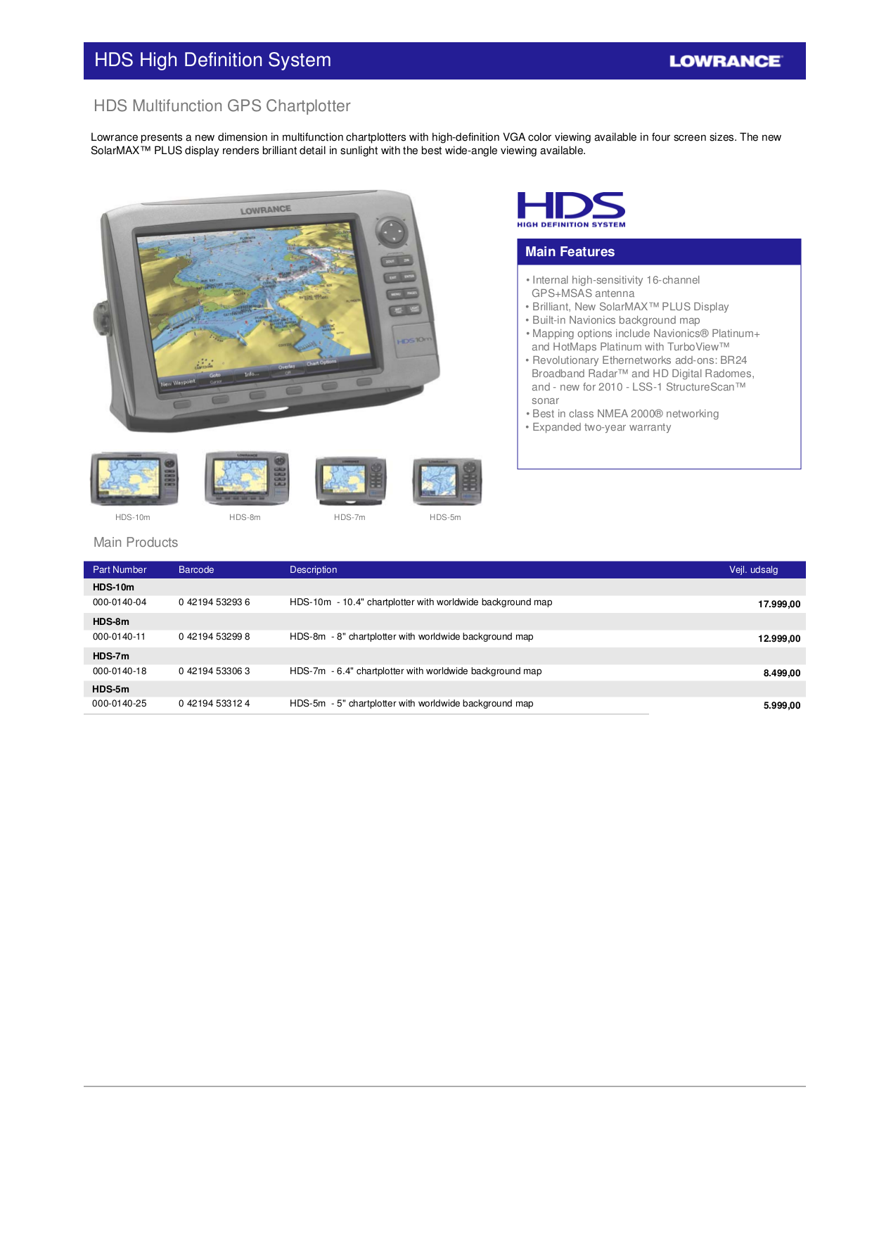 PDF Manual For Lowrance GPS GlobalMap 3600C IGPS