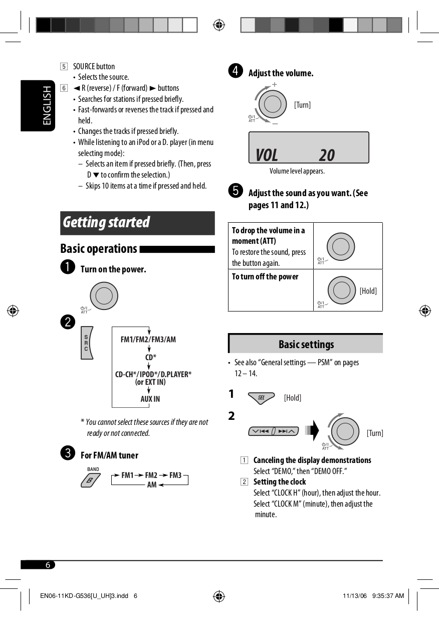 PDF manual for JVC Car Receiver KD-AR480