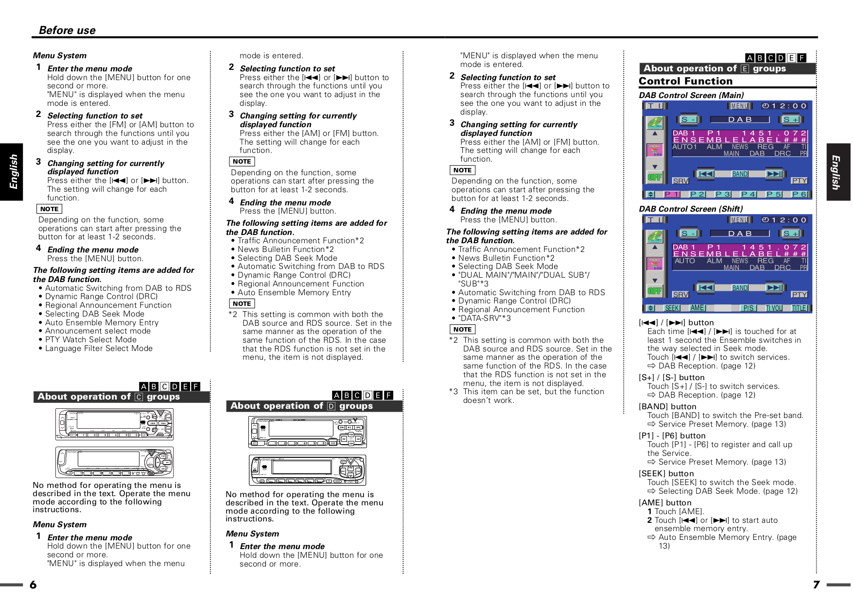Kenwood Car Receiver KDC-9015 pdf page preview ... PDF manual ...
