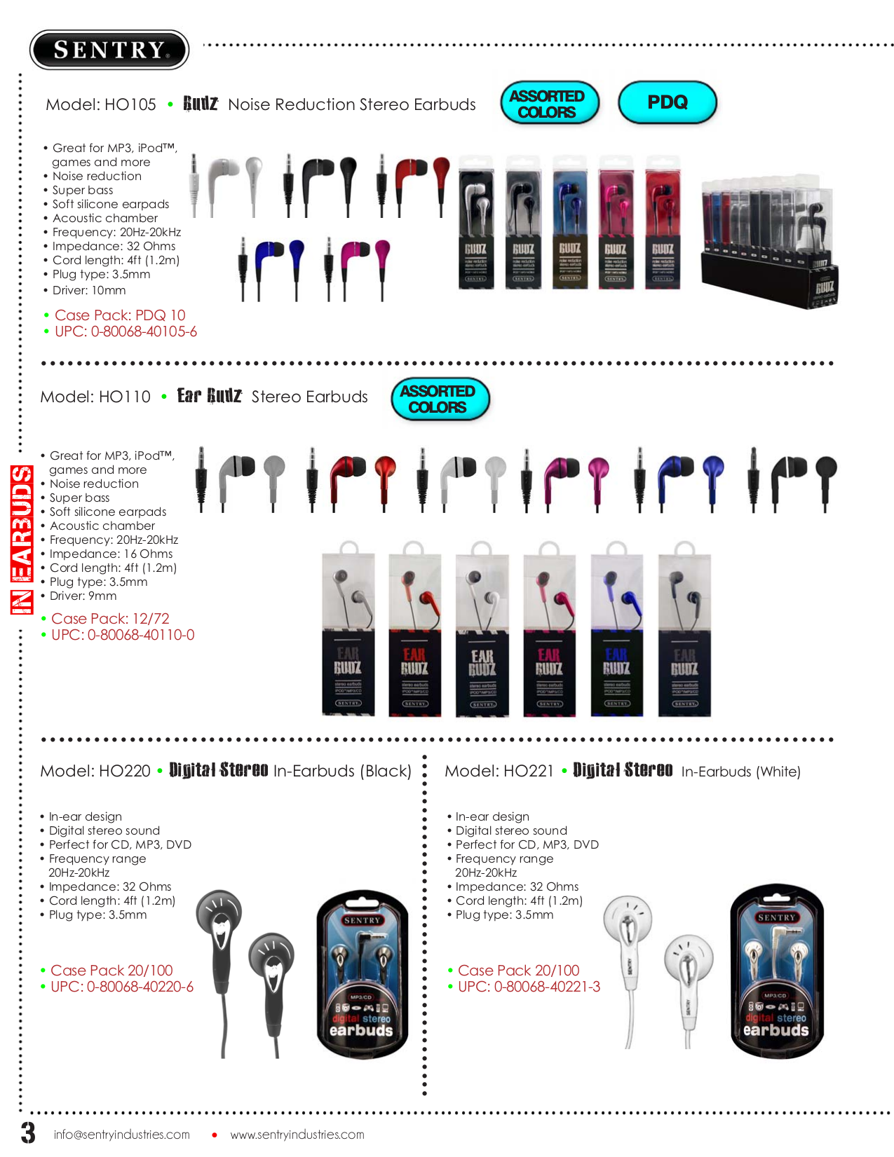 PDF manual for Sentry Clock Radio CR106