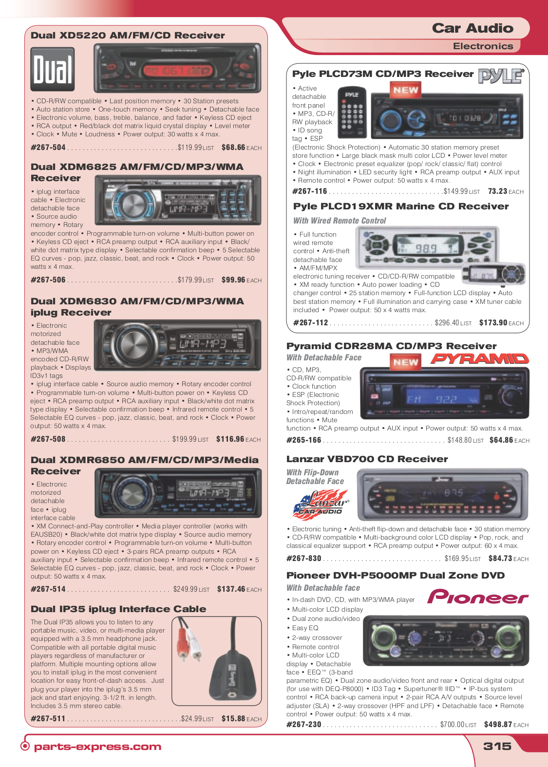 PDF manual for Pioneer Car Receiver DEHP47DH