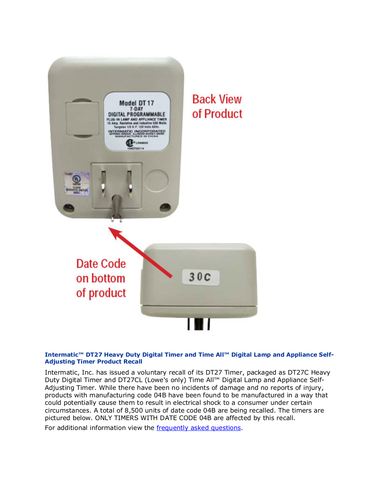 PDF manual for Intermatic Other DT27 Timers