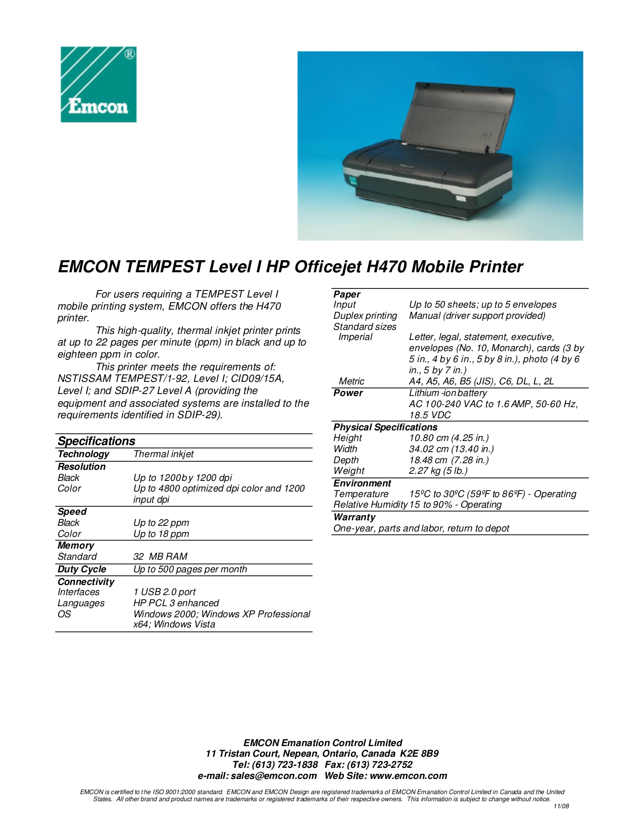 User Manual Hp Officejet H470