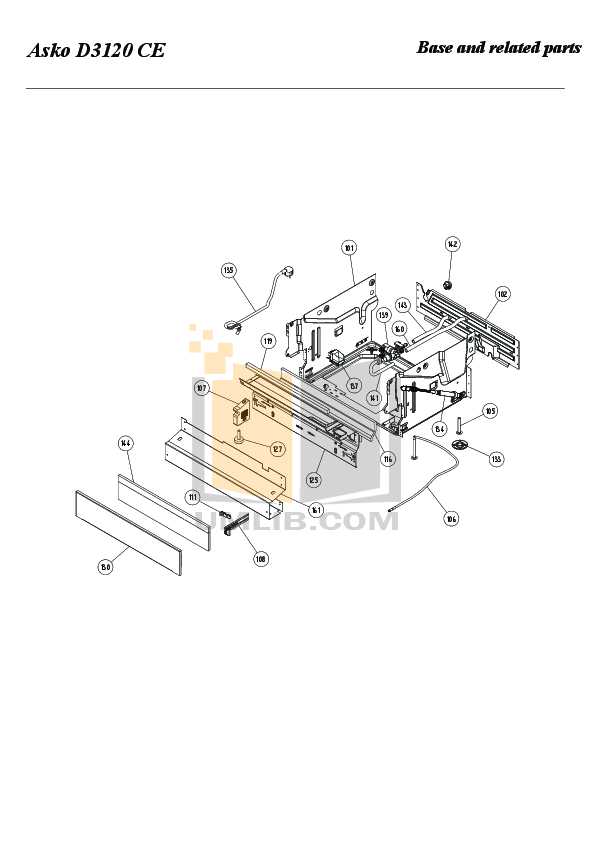 PDF manual for Asko Dishwasher D3120
