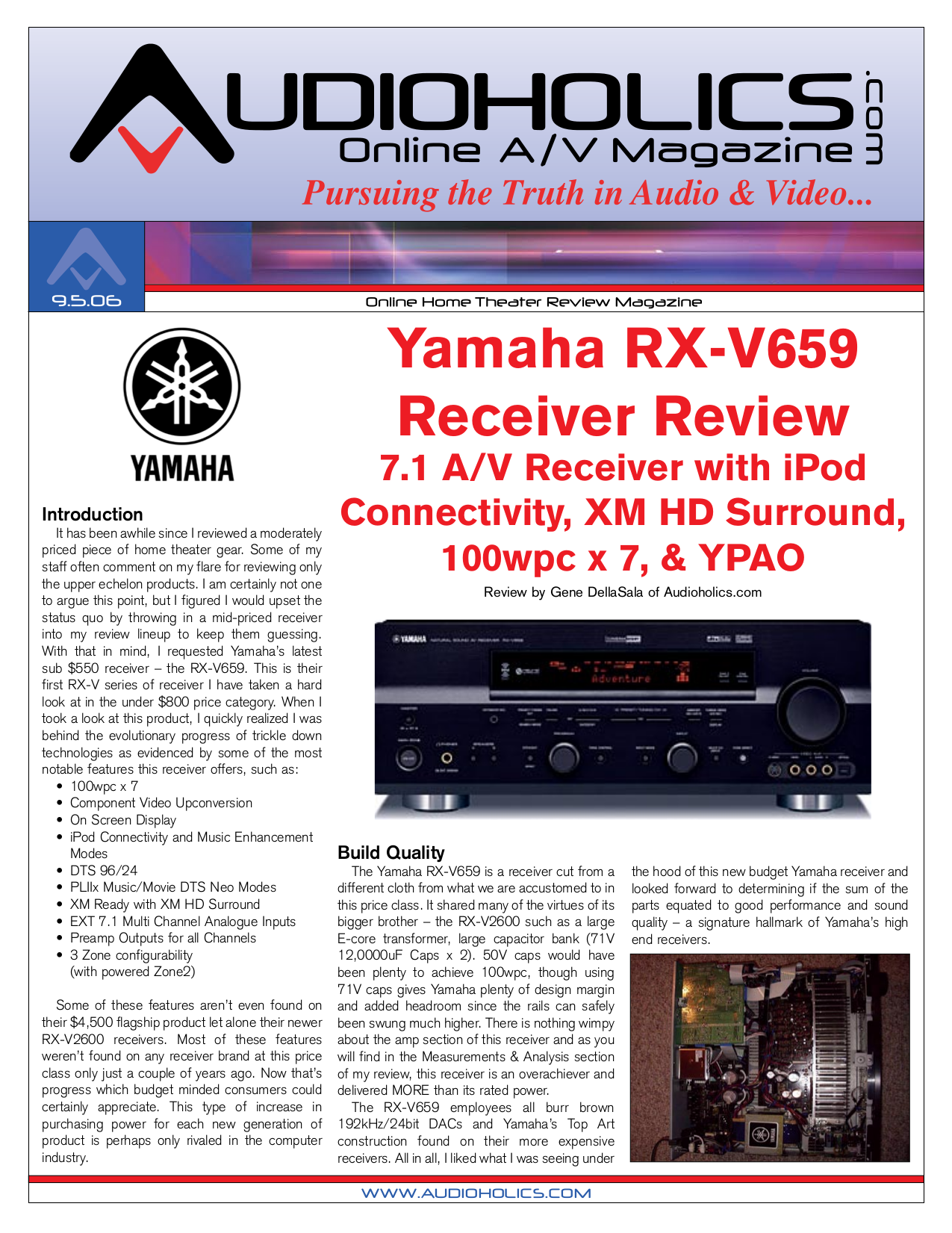 download free pdf for yamaha rxv4600 receiver manual