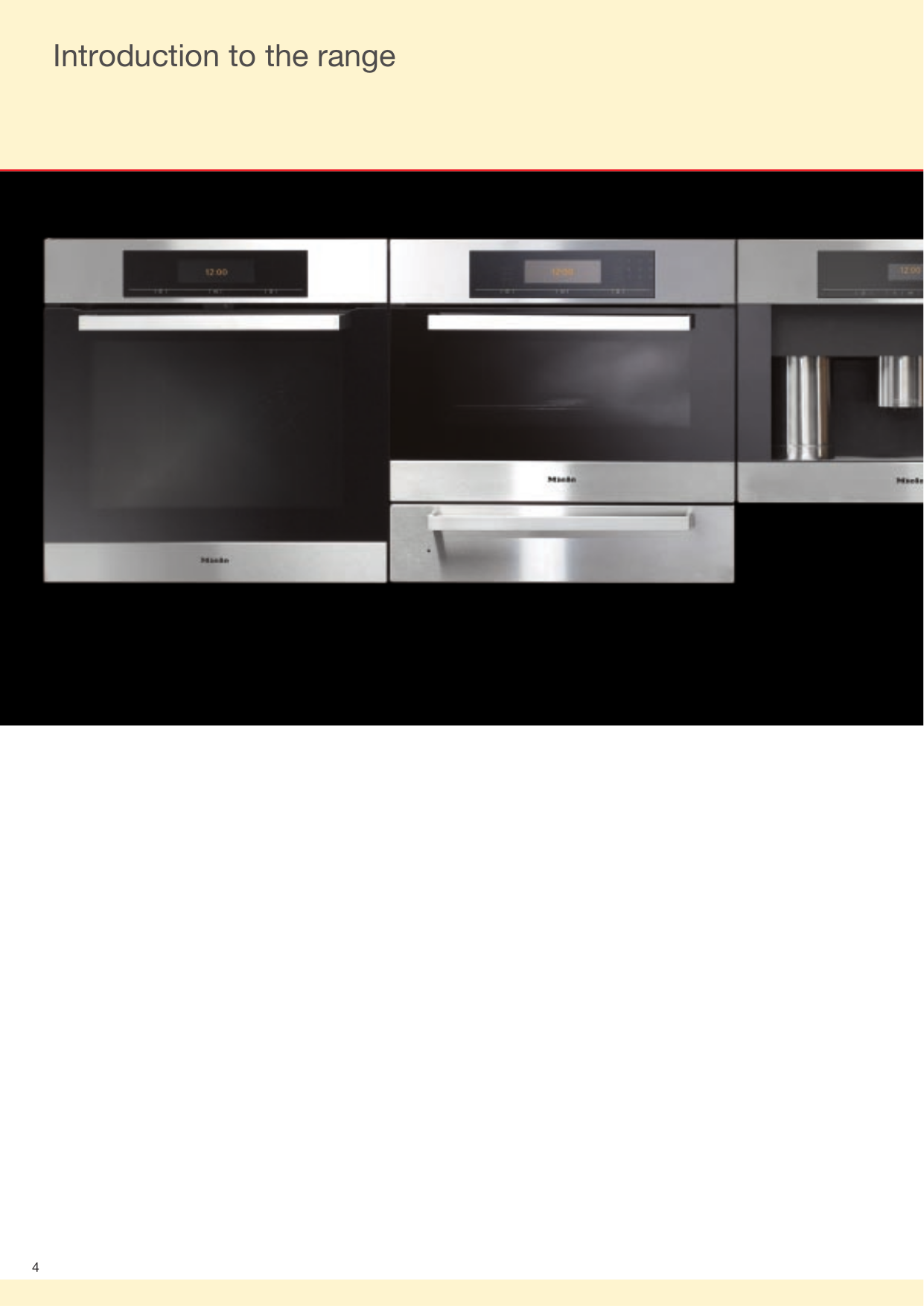 ... Miele Range CS1312BG pdf page preview ...